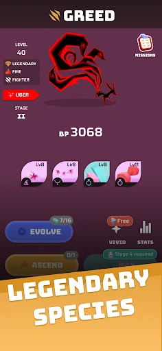 Gameplay screenshot 2 from Voidpet Dungeon - Role Playing game